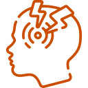 Headache pain graphic